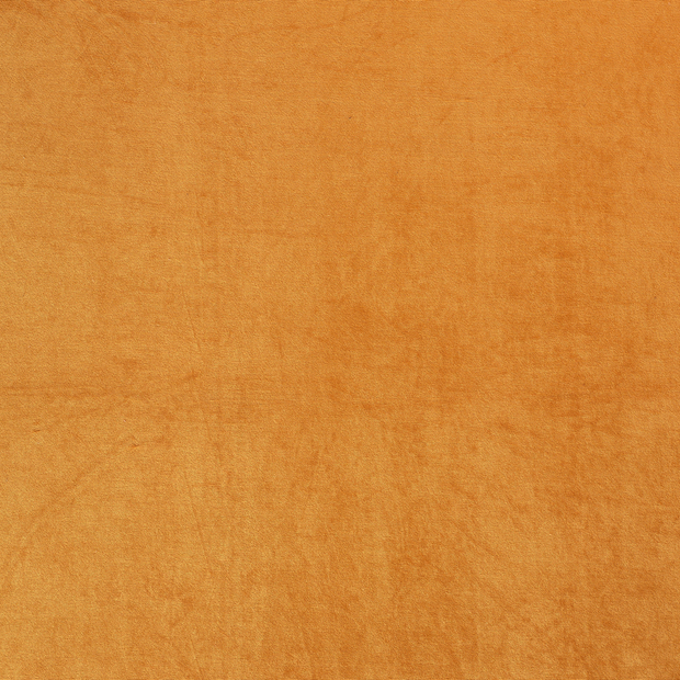 Velvet fabric Oker slightly shiny 