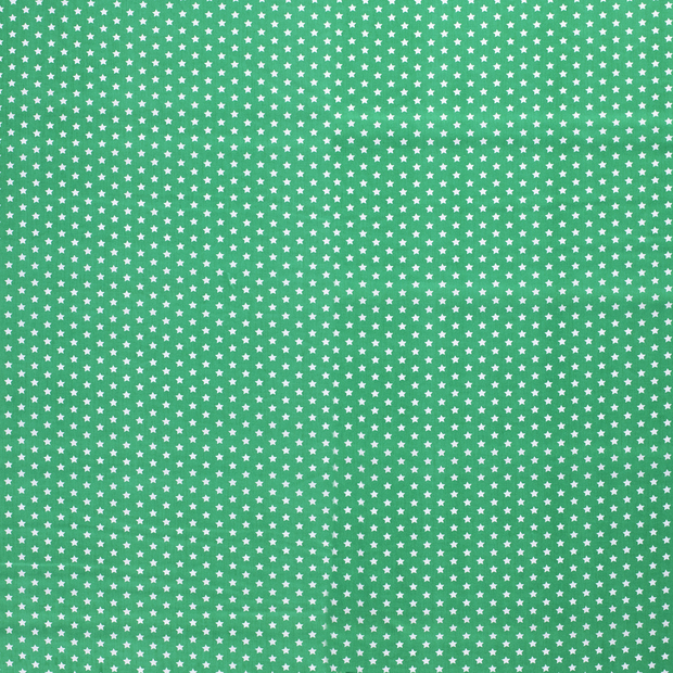 Algodón Popelina tela Verde suave 