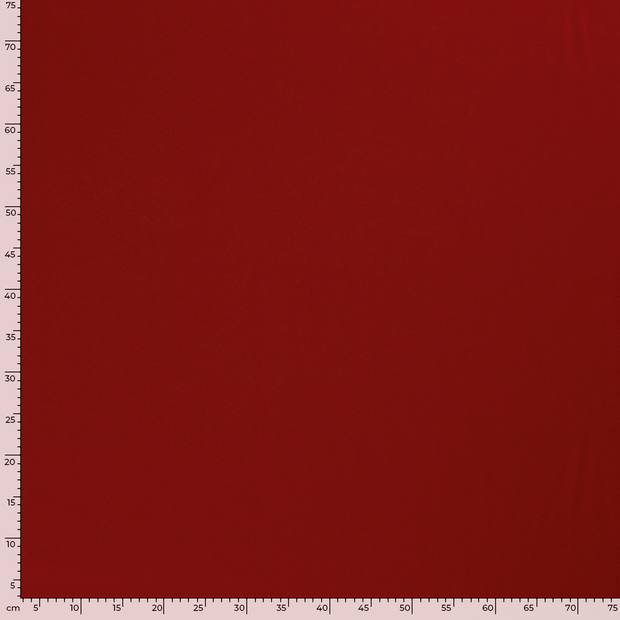 Jogging fabric Unicolour Red