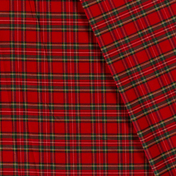 Gabardine Stretch fabric Checks 