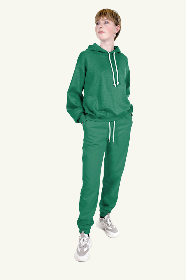 Jogging tissu Unicolore Vert