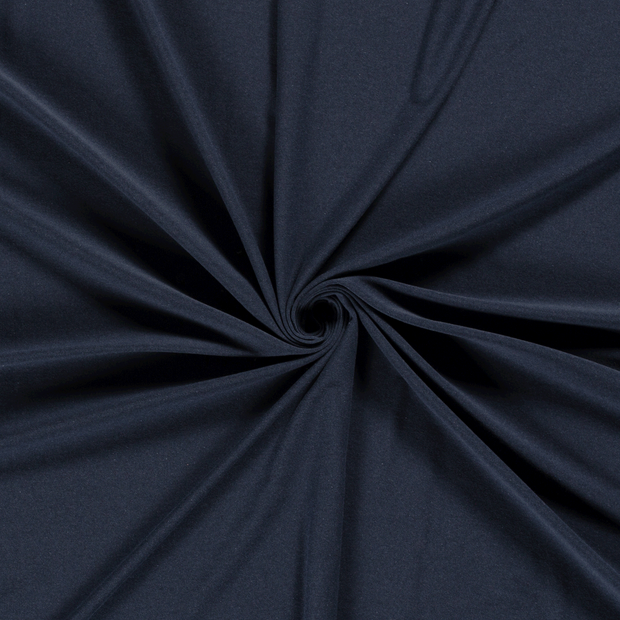Cotton Jersey fabric Indigo recycled 