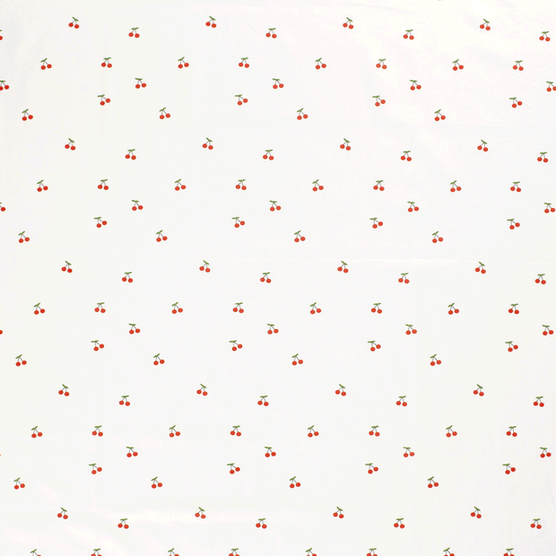 Cotton Poplin fabric Optical White matte 