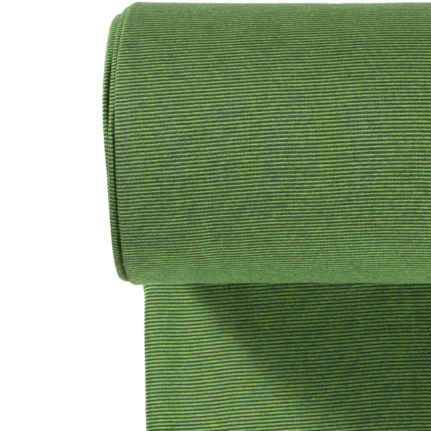 Cuff Material Yarn Dyed fabric Stripes Green