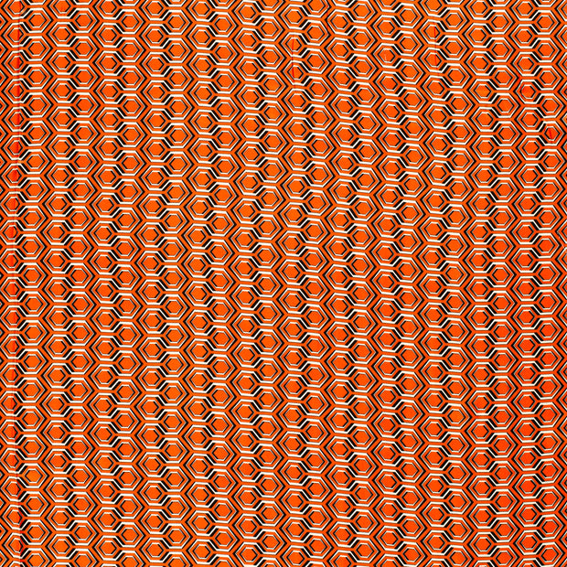 Viscose Satin fabric Orange shiny 