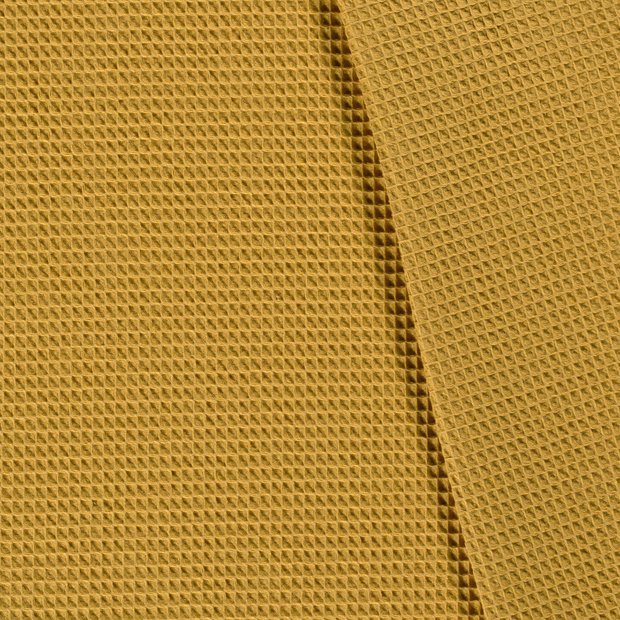 Waffle piqué fabric Unicolour 