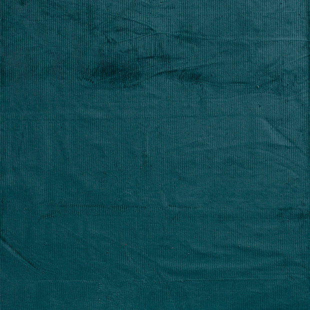 Jumbo Cord Stretch 6w fabric Petrol matte 