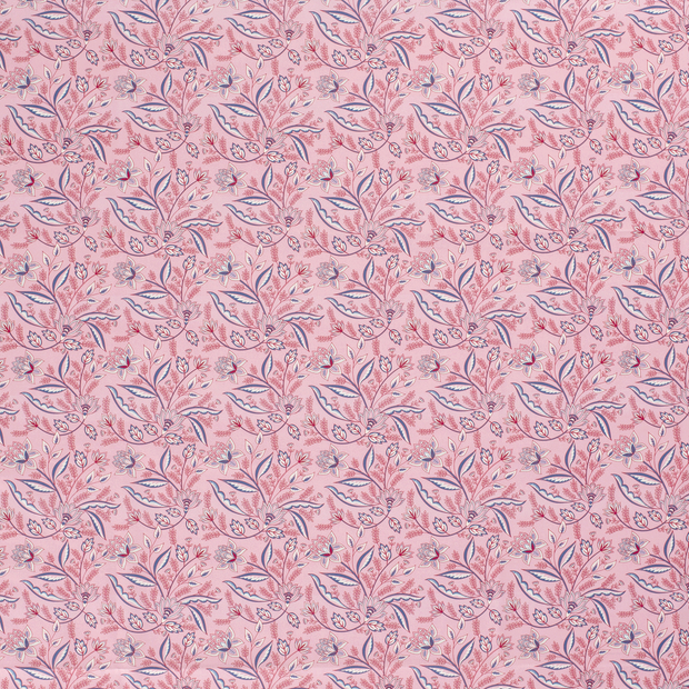 Cotton Poplin fabric Light Pink matte 