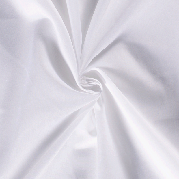 Batiste tissu Unicolore Blanc