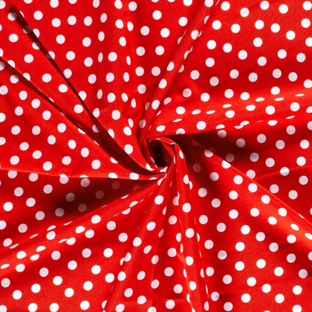 Burlington tissu Rouge imprimé 