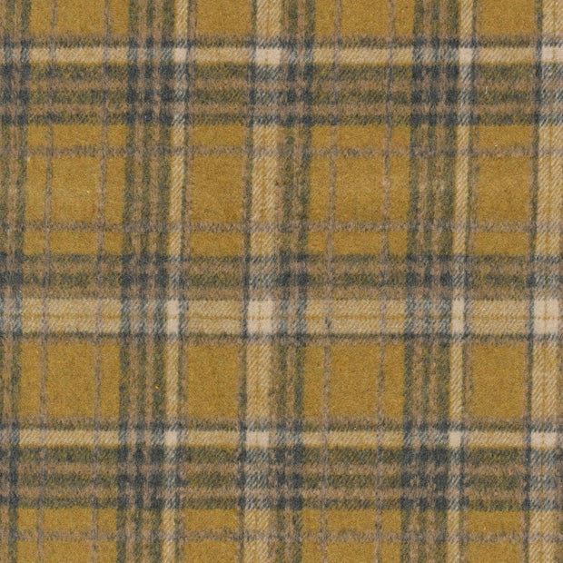 Jacquard fabric Checks Olive Green