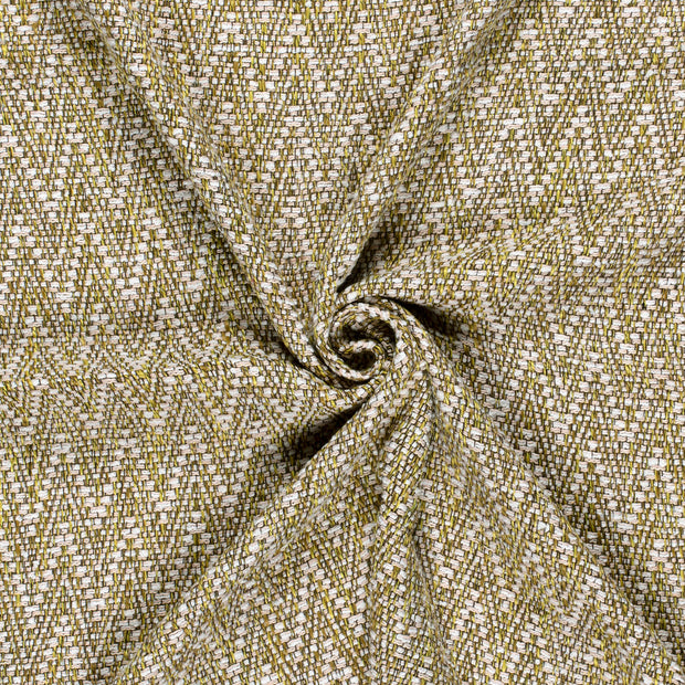 Jacquard fabric Olive Green 