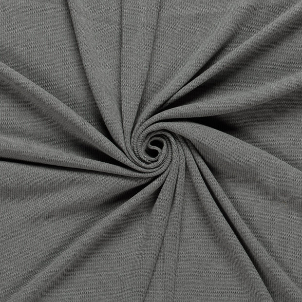 Heavy Knit fabric Grey 