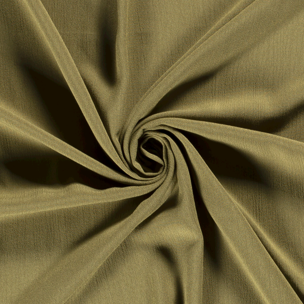 Borken Crepe fabric Unicolour Green