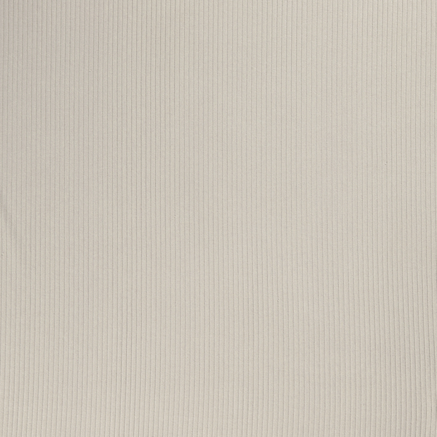 Rib Jersey fabric Light Grey soft 