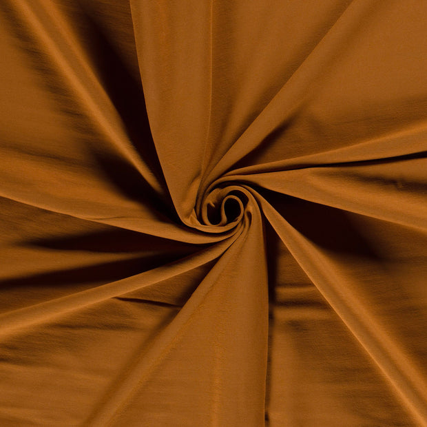 French Terry fabric Caramel brushed 