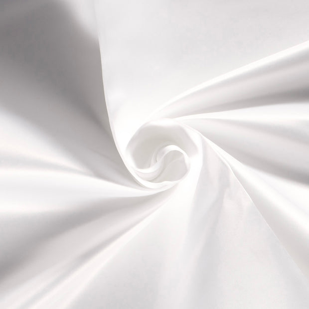 Satin Duchesse tissu Unicolore Blanc optique