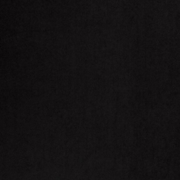 Velvet fabric Black smooth 