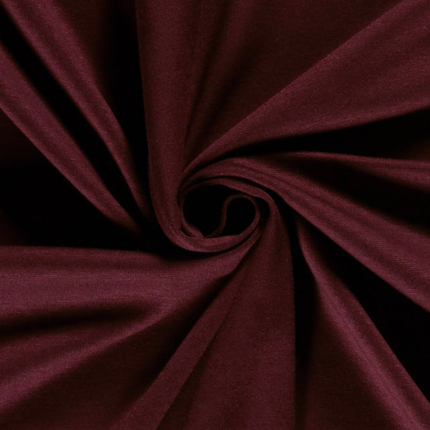 Punta di Roma fabric Unicolour Bordeaux