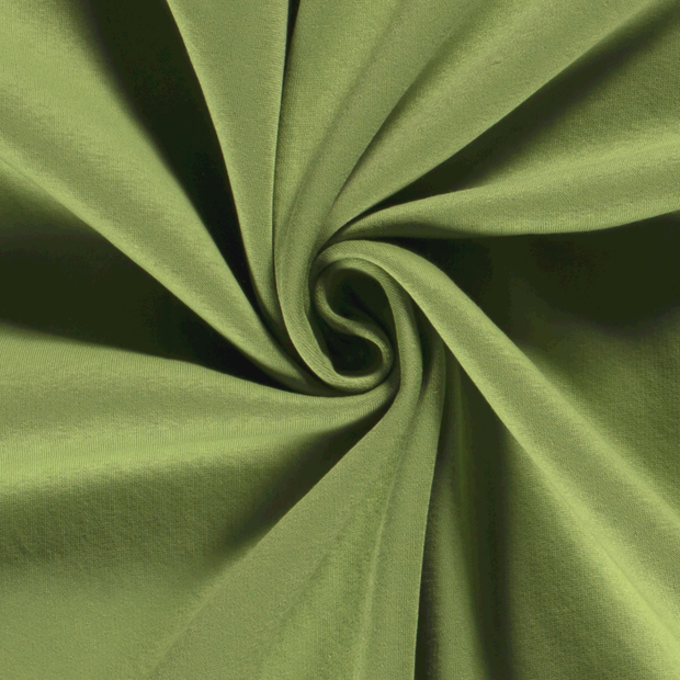 Jogging fabric Unicolour Apple Green