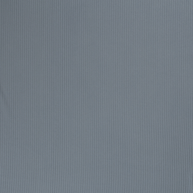 Rib Jersey fabric Steel Blue soft 