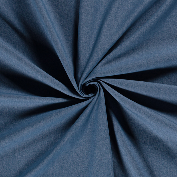 Denim Stretch fabric Indigo pre-washed 