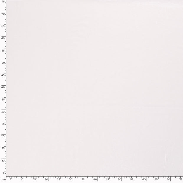 Jersey de Coton tissu Unicolore Blanc optique