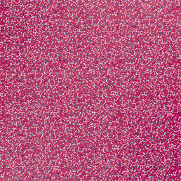 Cotton Poplin fabric Fuchsia 