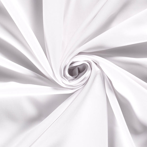 Gabardine fabric Unicolour White