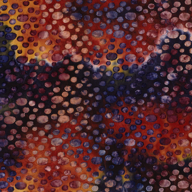 Burnout Jacquard fabric Brique matte 