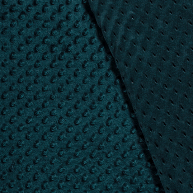 Minky fabric Unicolour embossed 