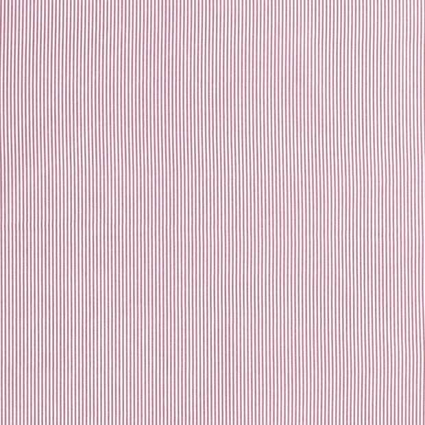 Cotton Poplin fabric Stripes Old Pink