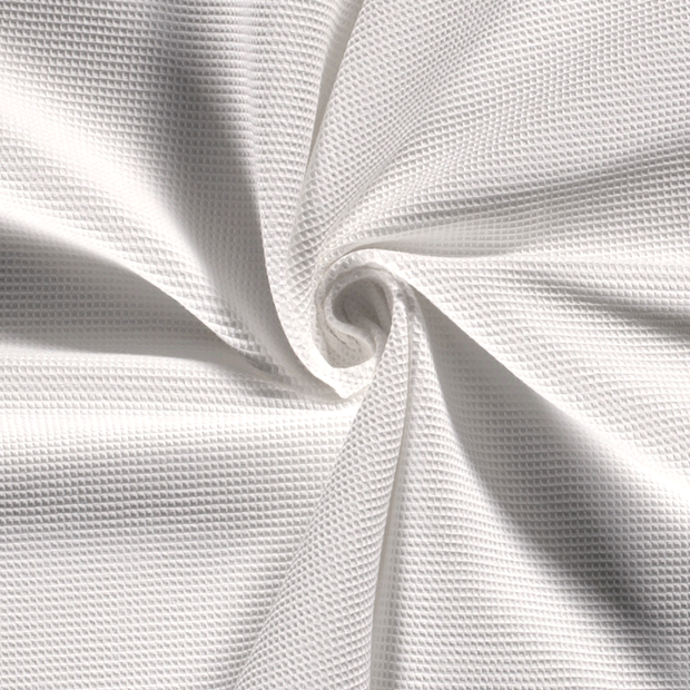 Kimono tissu Unicolore Blanc optique