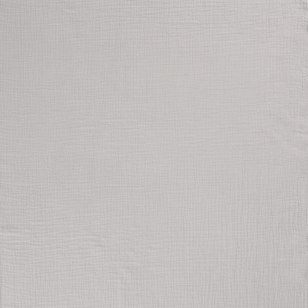 Muslin Triple Layer fabric Light Grey matte 
