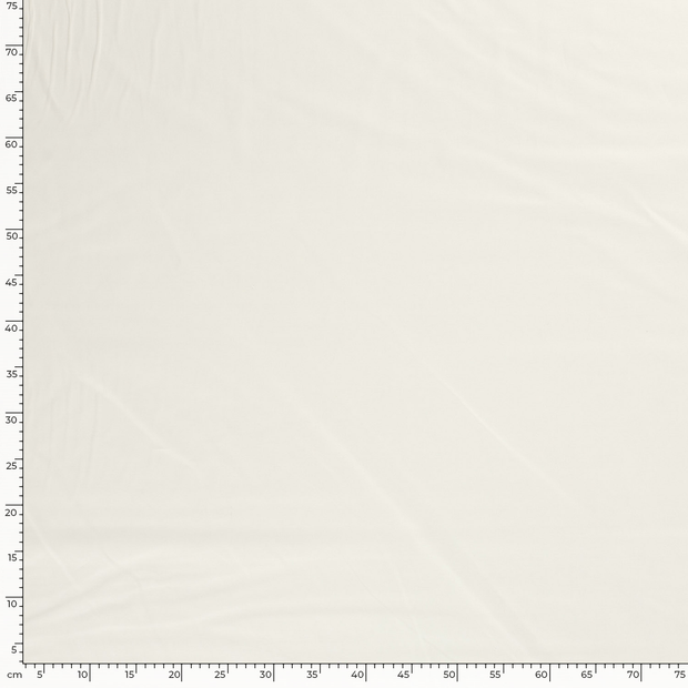 Cotton Poplin fabric Unicolour Off White