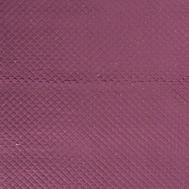 Double gaze tissu Vieux rose mat 