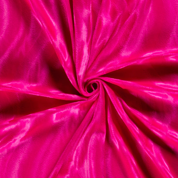 Velours tissu Fuchsia 