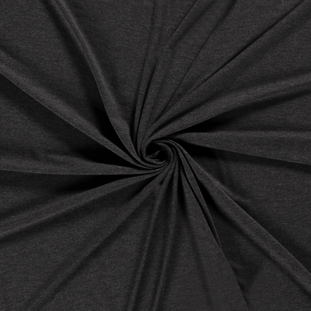 Viscose Jersey fabric Dark Grey 