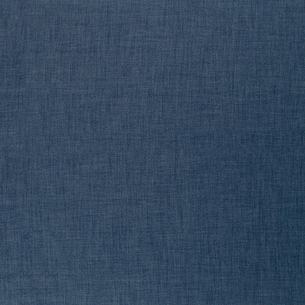 Linen Look fabric Steel Blue matte 