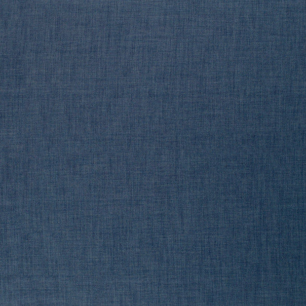 Linen Look fabric Steel Blue matte 