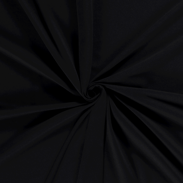 Katoen Jersey stof Zwart 