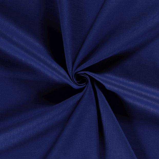 Ramie Linen fabric Cobalt 