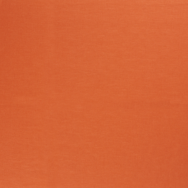 Ramie Linen fabric Orange matte 