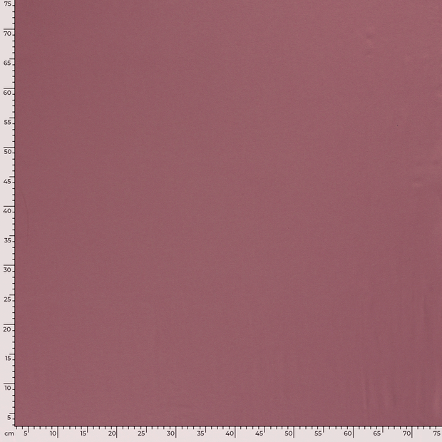 Algodón Jerséis GOTS tela Unicolor Rosa antiguo