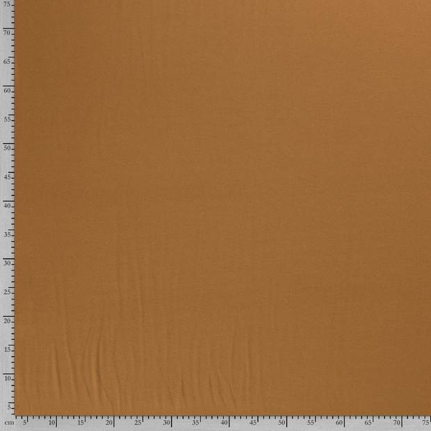 ECOVERO™ French Terry fabric Unicolour Camel