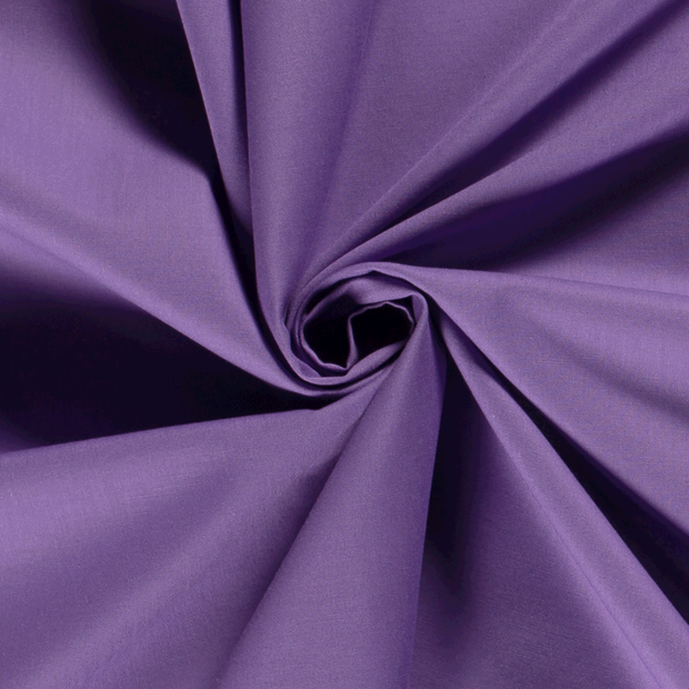 Cretonne fabric Unicolour Lavender