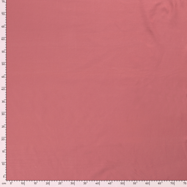 Cotton Jersey fabric Unicolour Coral