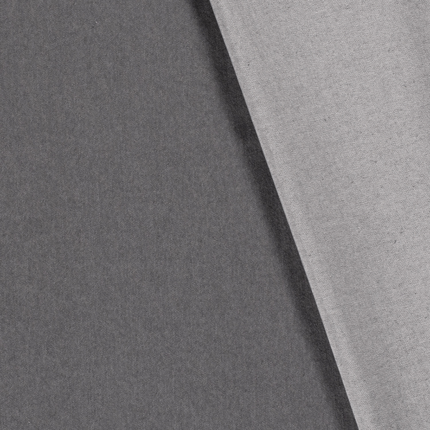 Denim Stretch fabric Unicolour pre-washed 