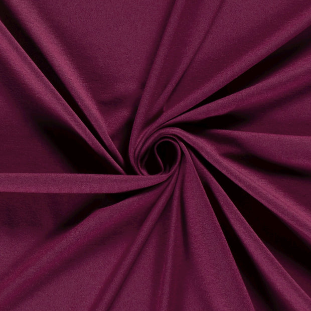 Jersey de Viscose tissu Unicolore Magenta
