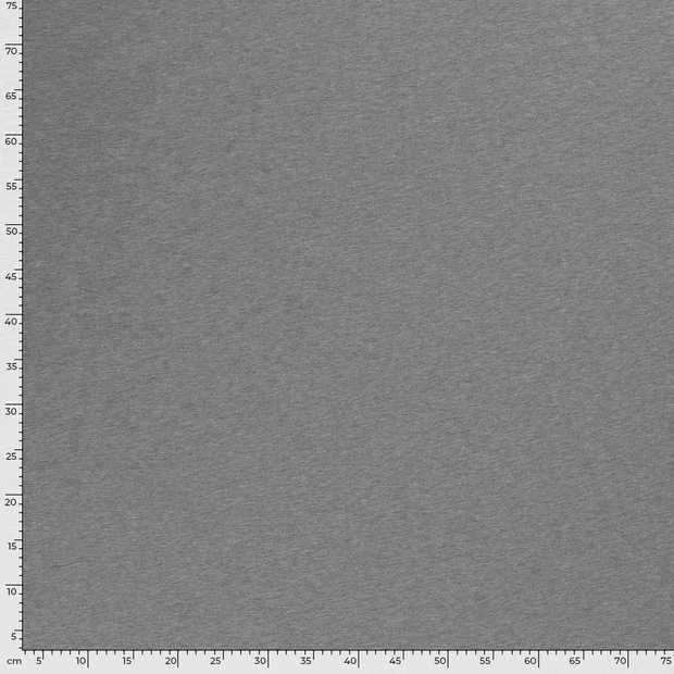 Cotton Jersey fabric Melange Light Grey